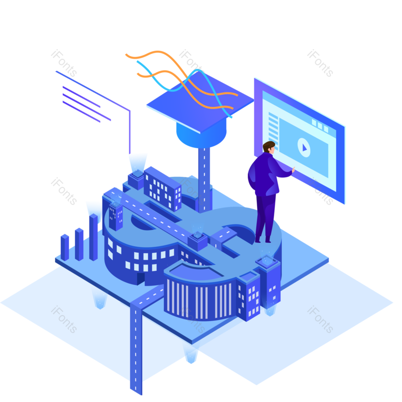 金融图片,学习元素,股市PNG,理财免抠素材